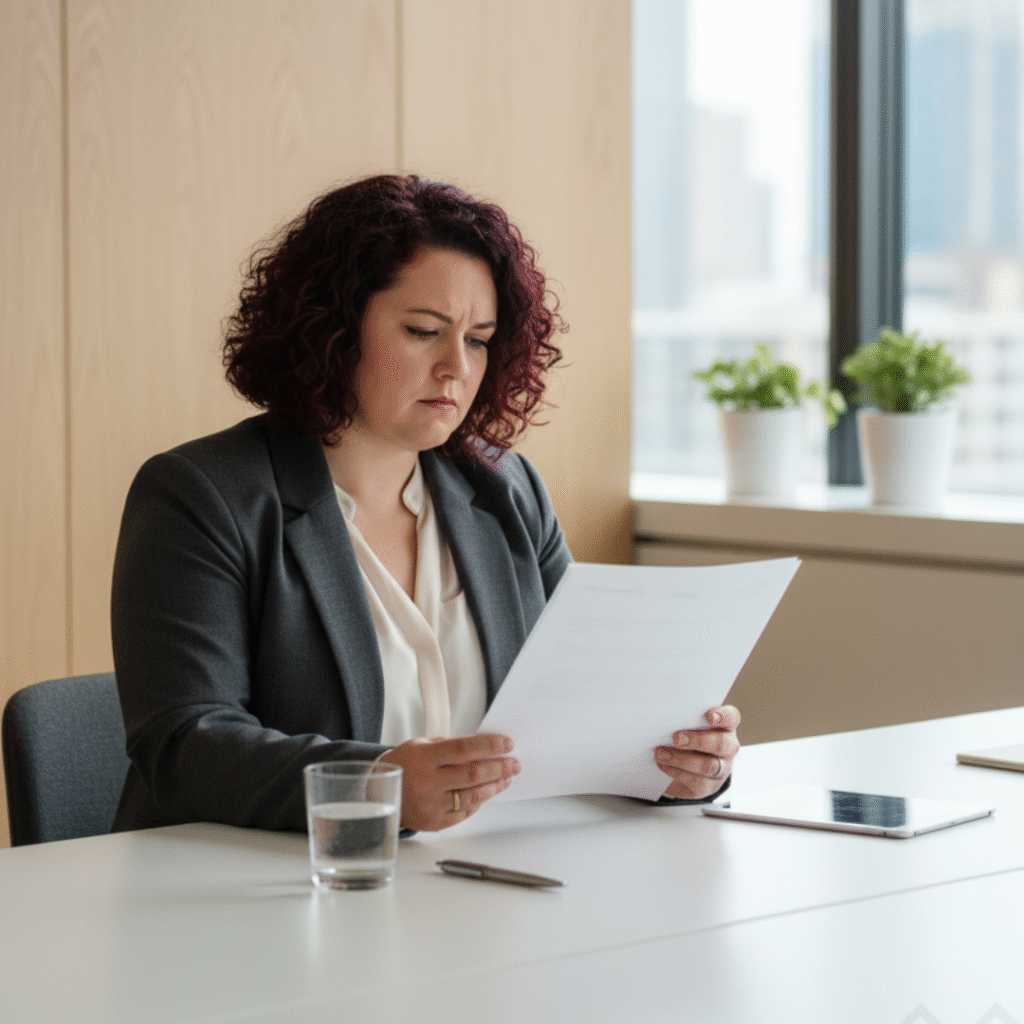 CEO reading their Dioratikos Studio Pattern Map