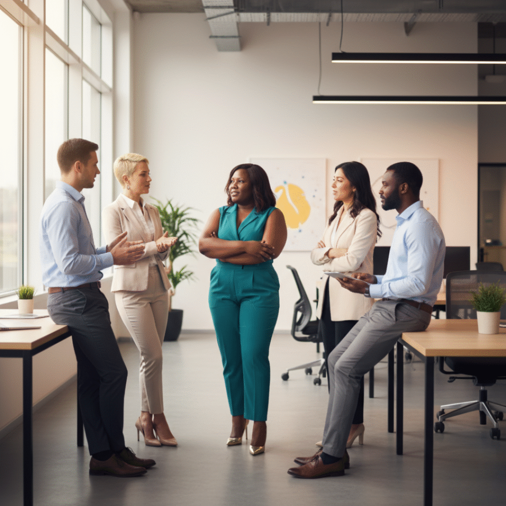 Organisational pattern intelligence revealing invisible connections between leadership and teams.