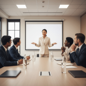 Team members relying on one leader’s vision instead of forming their own, illustrating the proxy purpose pattern.